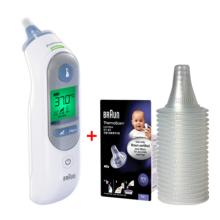 博朗耳温计IRT6520耳温枪婴儿家用电子耳温抢体温计+耳套...